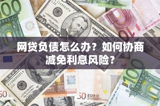 北京网贷负债怎么办？如何协商减免利息风险？