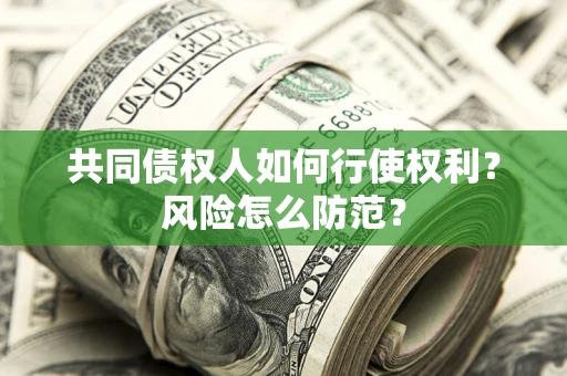 北京共同债权人如何行使权利？风险怎么防范？