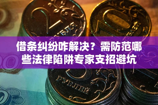 北京借条纠纷咋解决？需防范哪些法律陷阱专家支招避坑