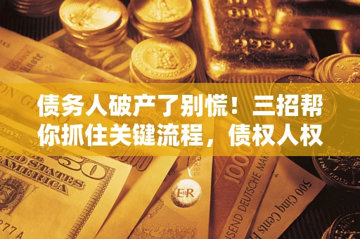 北京债务人破产了别慌！三招帮你抓住关键流程，债权人权益不再缩水