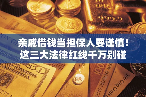 北京亲戚借钱当担保人要谨慎！这三大法律红线千万别碰
