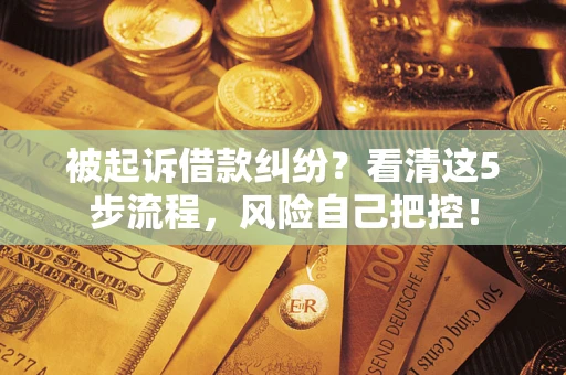 北京被起诉借款纠纷？看清这5步流程，风险自己把控！