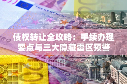 北京债权转让全攻略：手续办理要点与三大隐藏雷区预警
